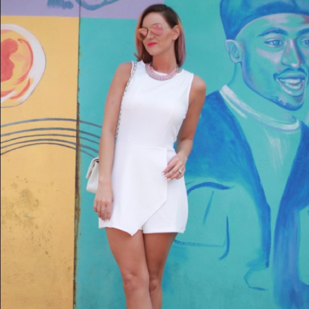 White romper